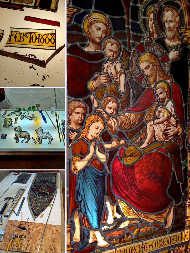 restauration de vitraux